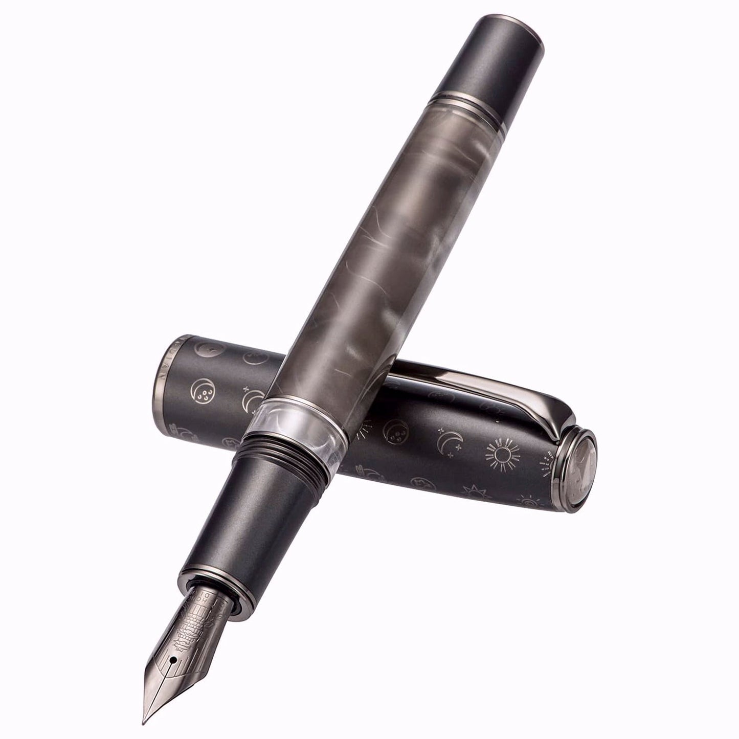 Hongdian N7 Grey Fountain Pen