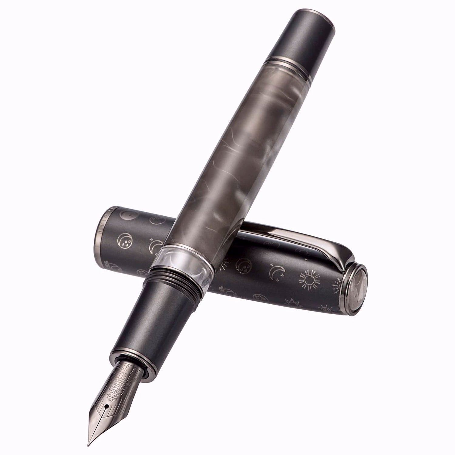 Hongdian N7 Grey Fountain Pen
