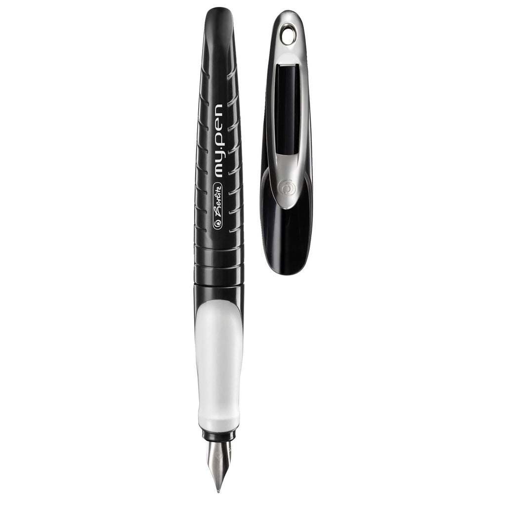 Herlitz my.pen Black/White Fountain Pen 11162476
