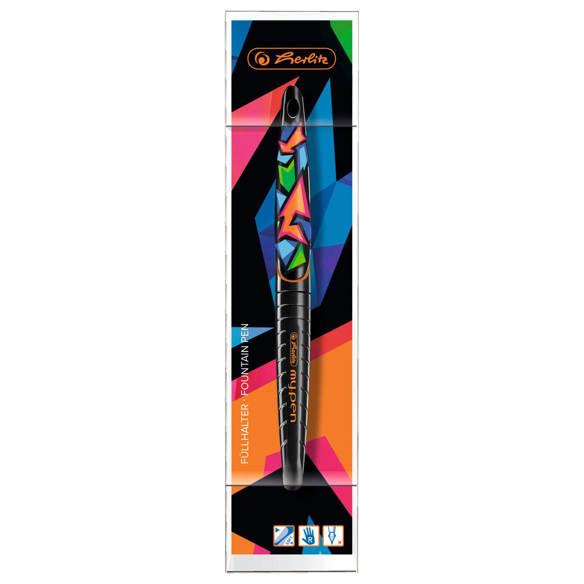 Herlitz my.pen Neon Art Fountain Pen 50027934