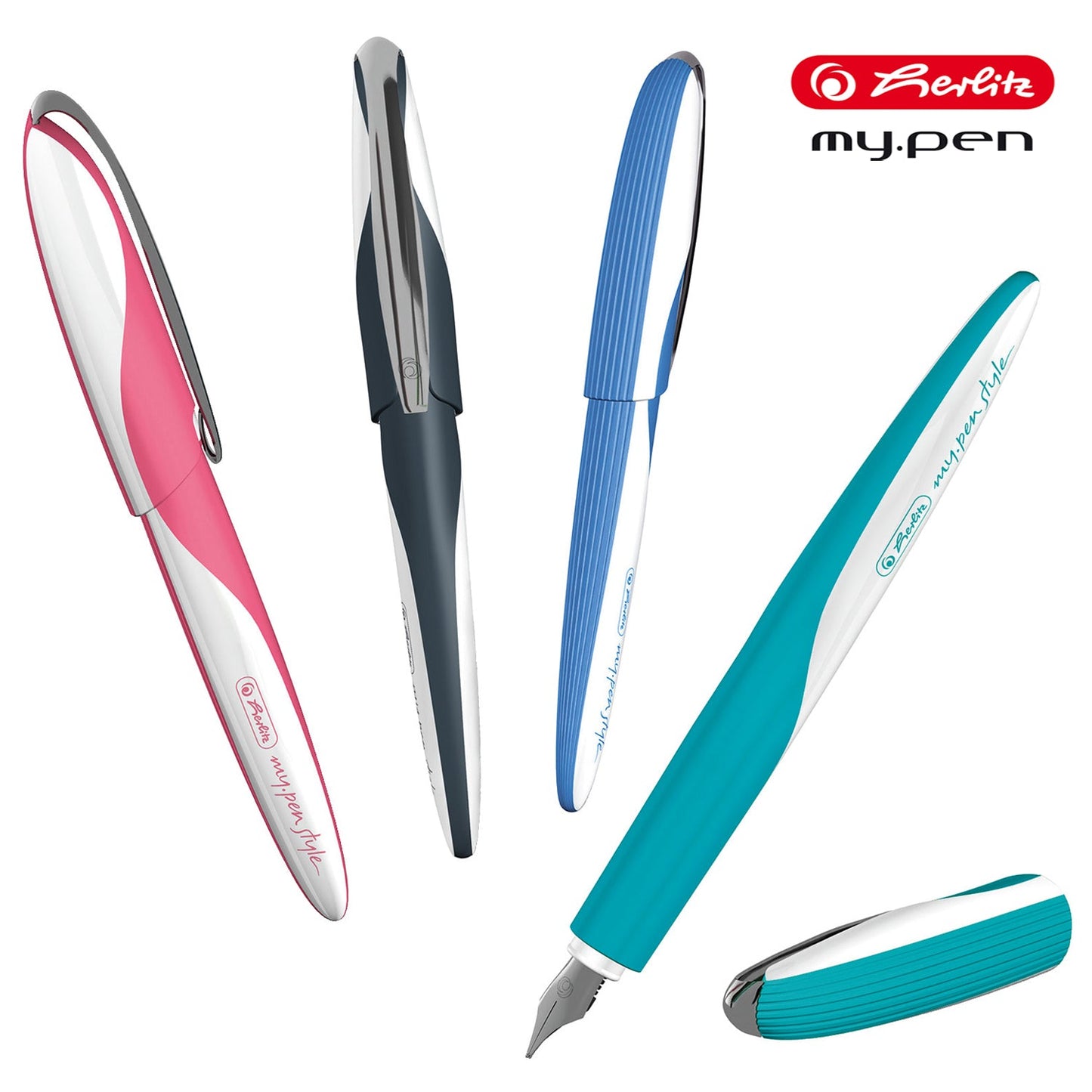 Herlitz my.pen Style Indonesia Pink Fountain Pen 11357217