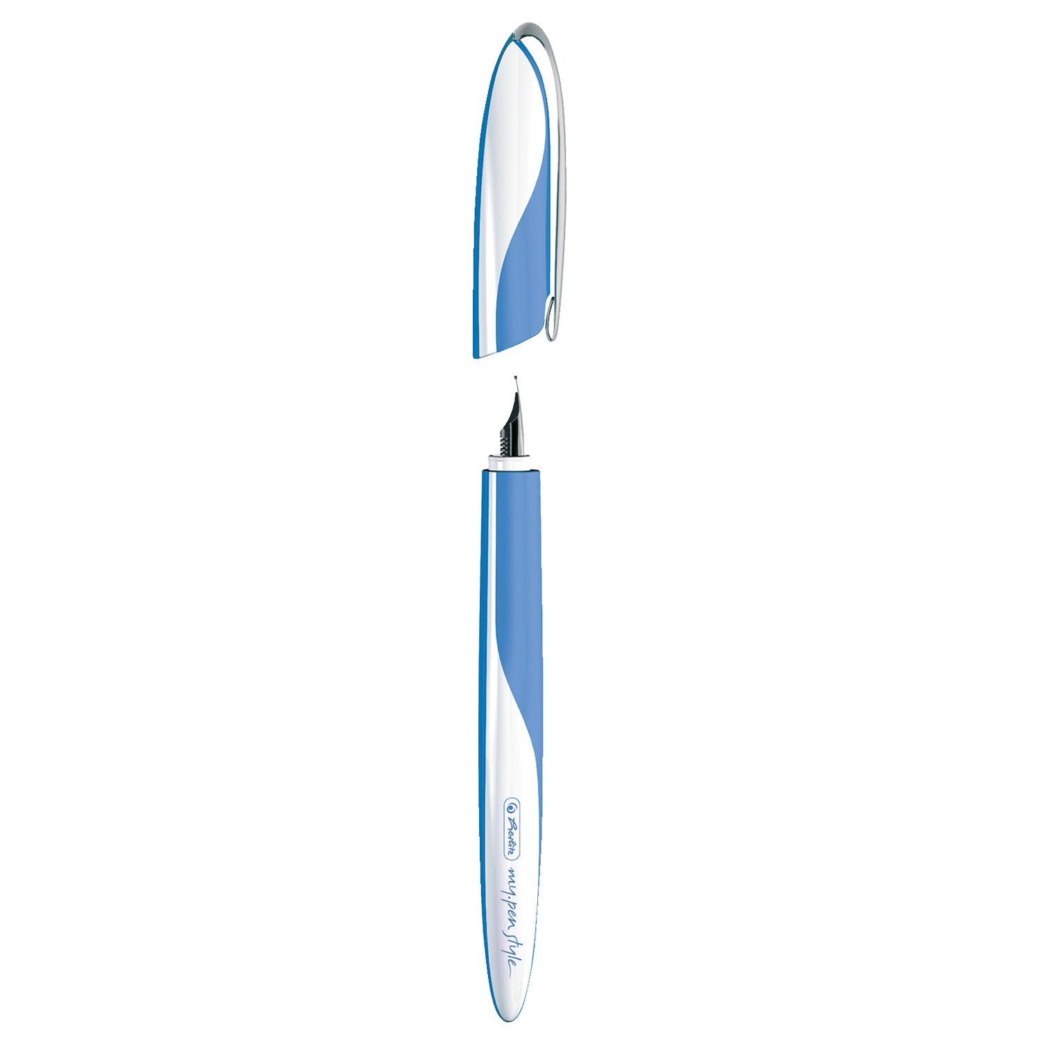 Herlitz my.pen Style Baltic Blue Fountain Pen 50003211