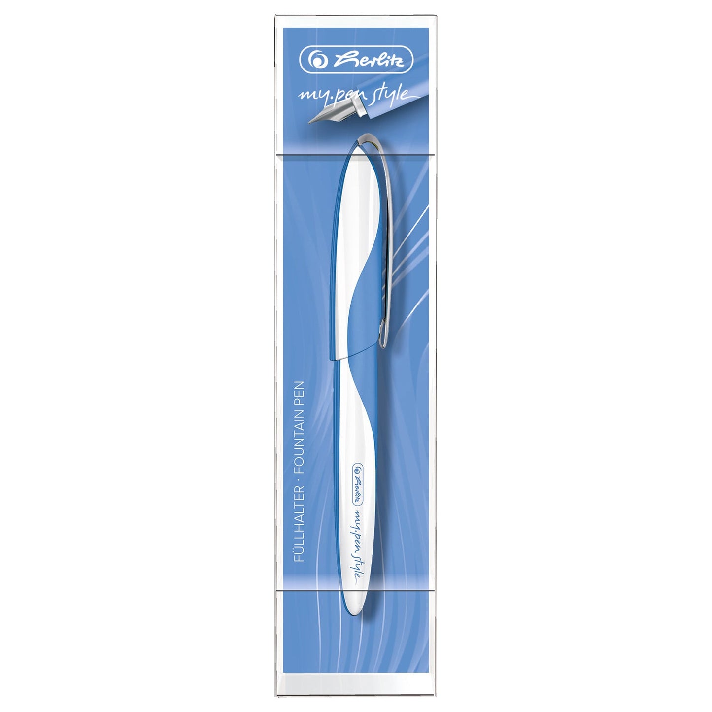 Herlitz my.pen Style Baltic Blue Fountain Pen 50003211