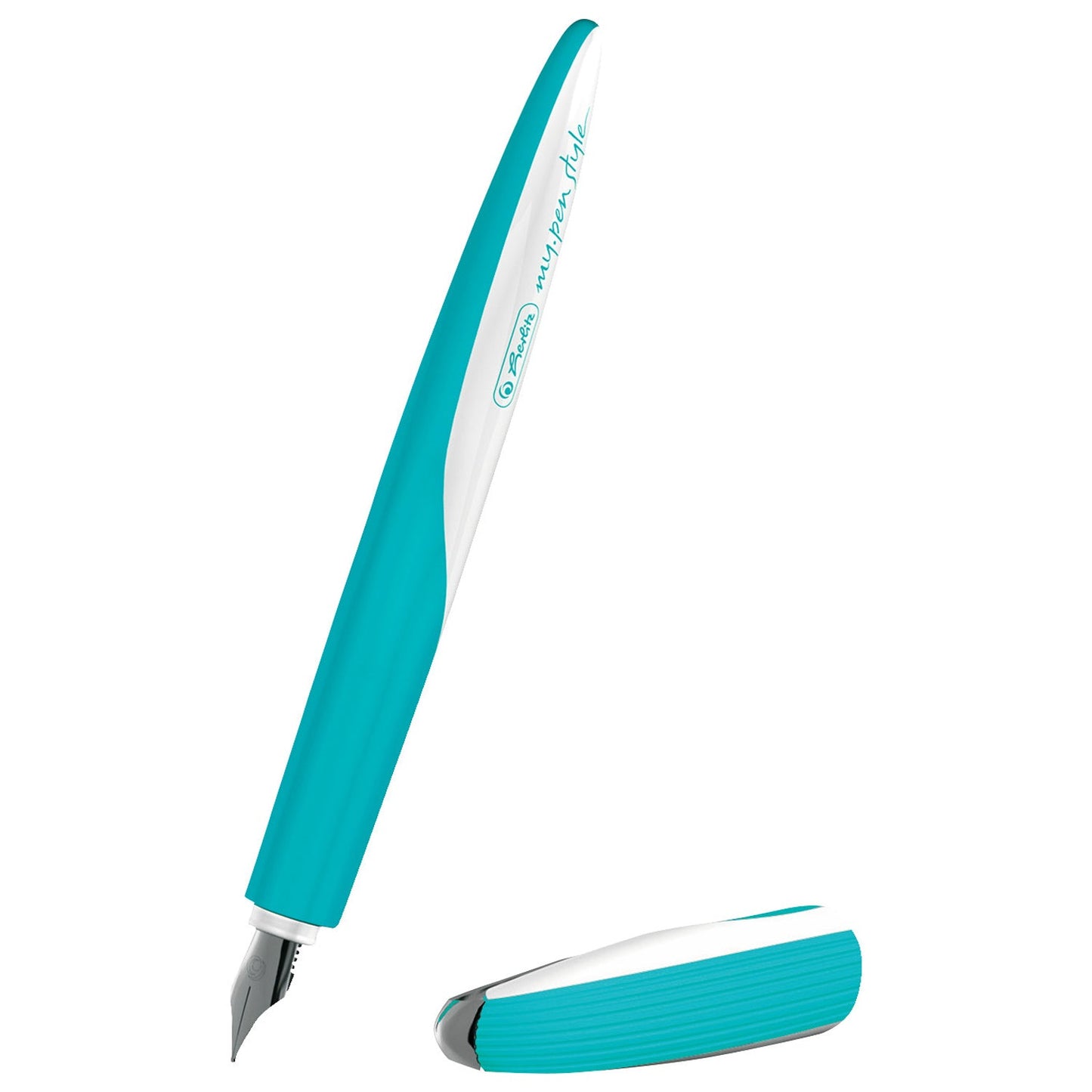 Herlitz my.pen Style Caribbean Turquoise Fountain Pen 11357225