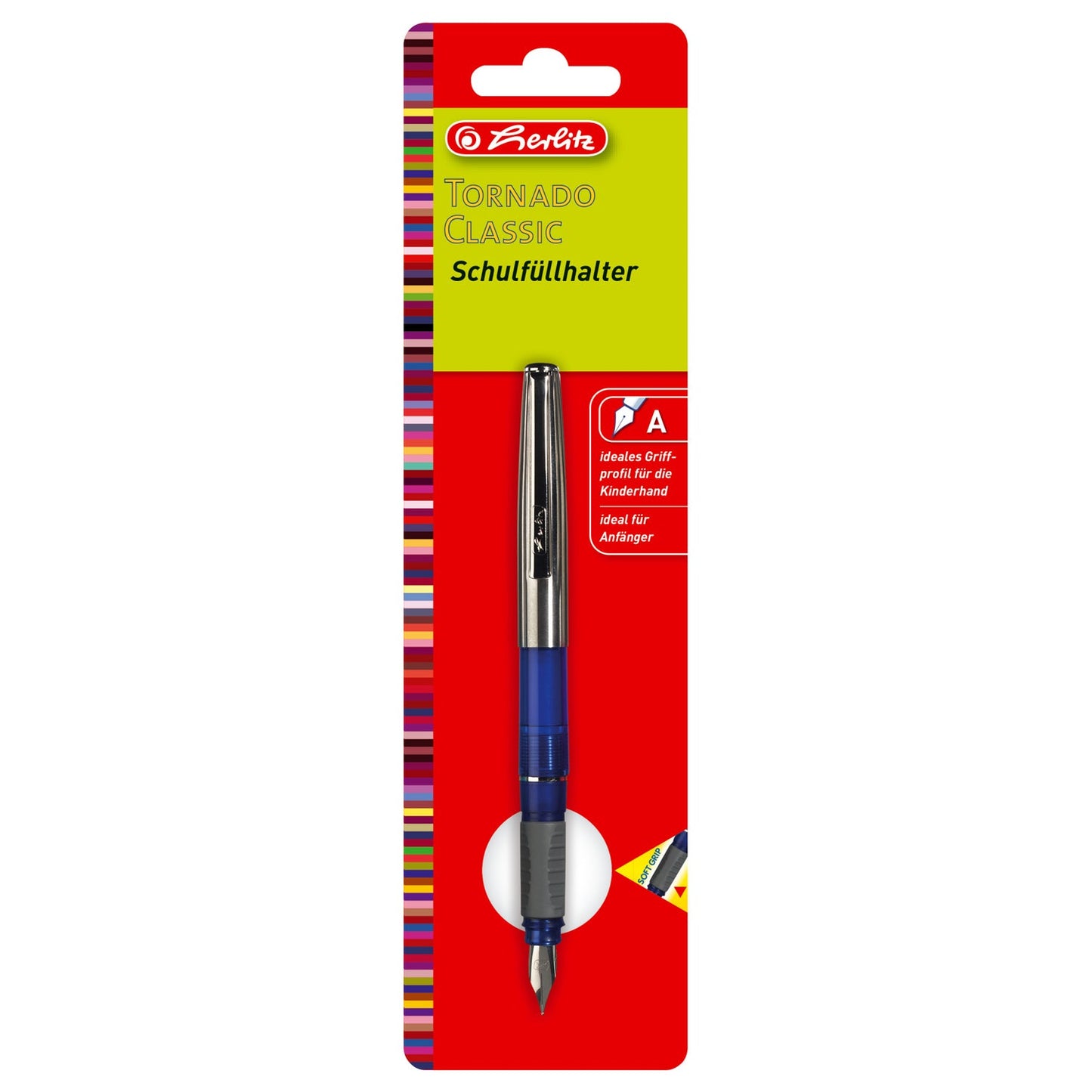 Herlitz Tornado Classic Blue Fountain Pen 10118412BL