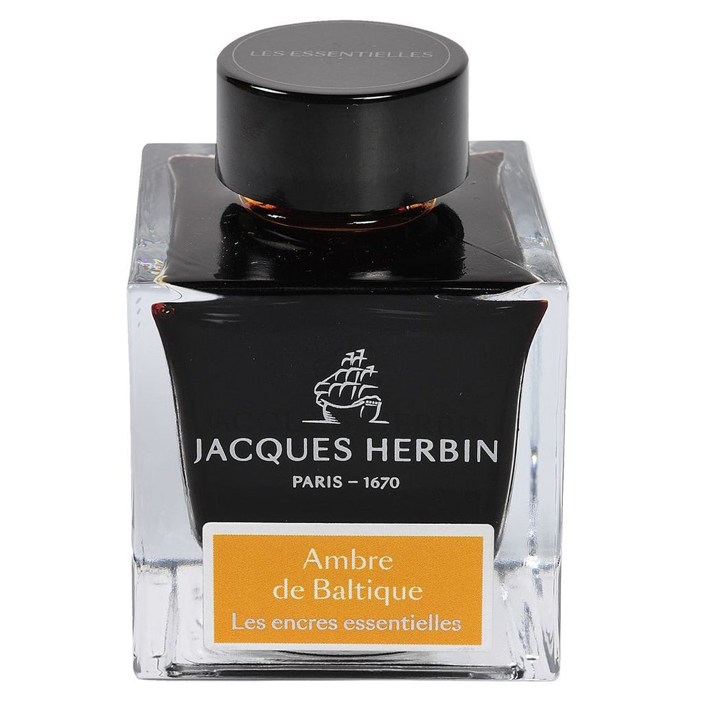 Jacques Herbin Essentielles Ink Bottle (Ambre de Baltique - 50 ML) 13141JT