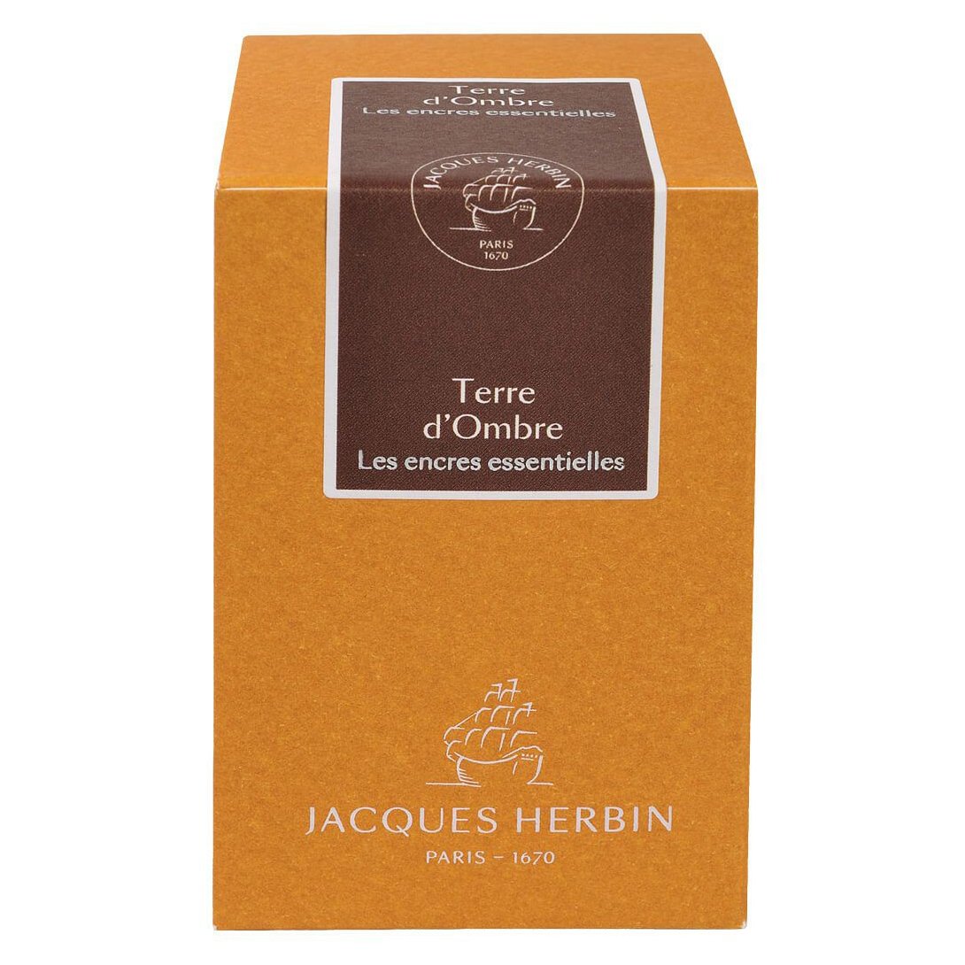 Jacques Herbin Essentielles Ink Bottle (Terre d'Ombre - 50 ML) 13147JT