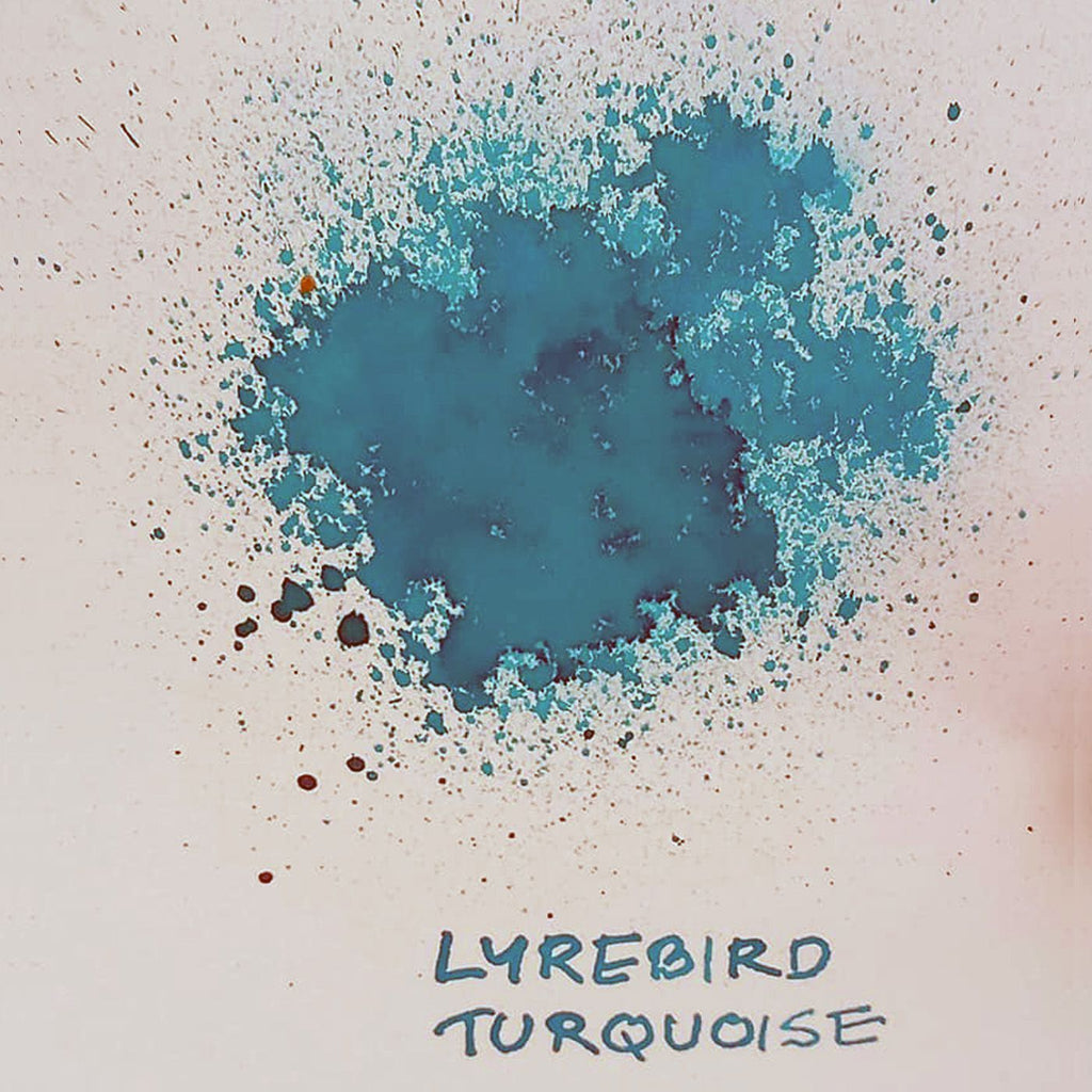 Krishna Inks Lyrebird Everyday Ink Bottle (Turquoise Blue - 30 ML) LIKITUR30