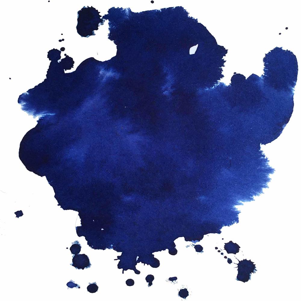 Krishna Lyrebird Series Ink Bottle (Blue/Black - 30ML) KILIBB30
