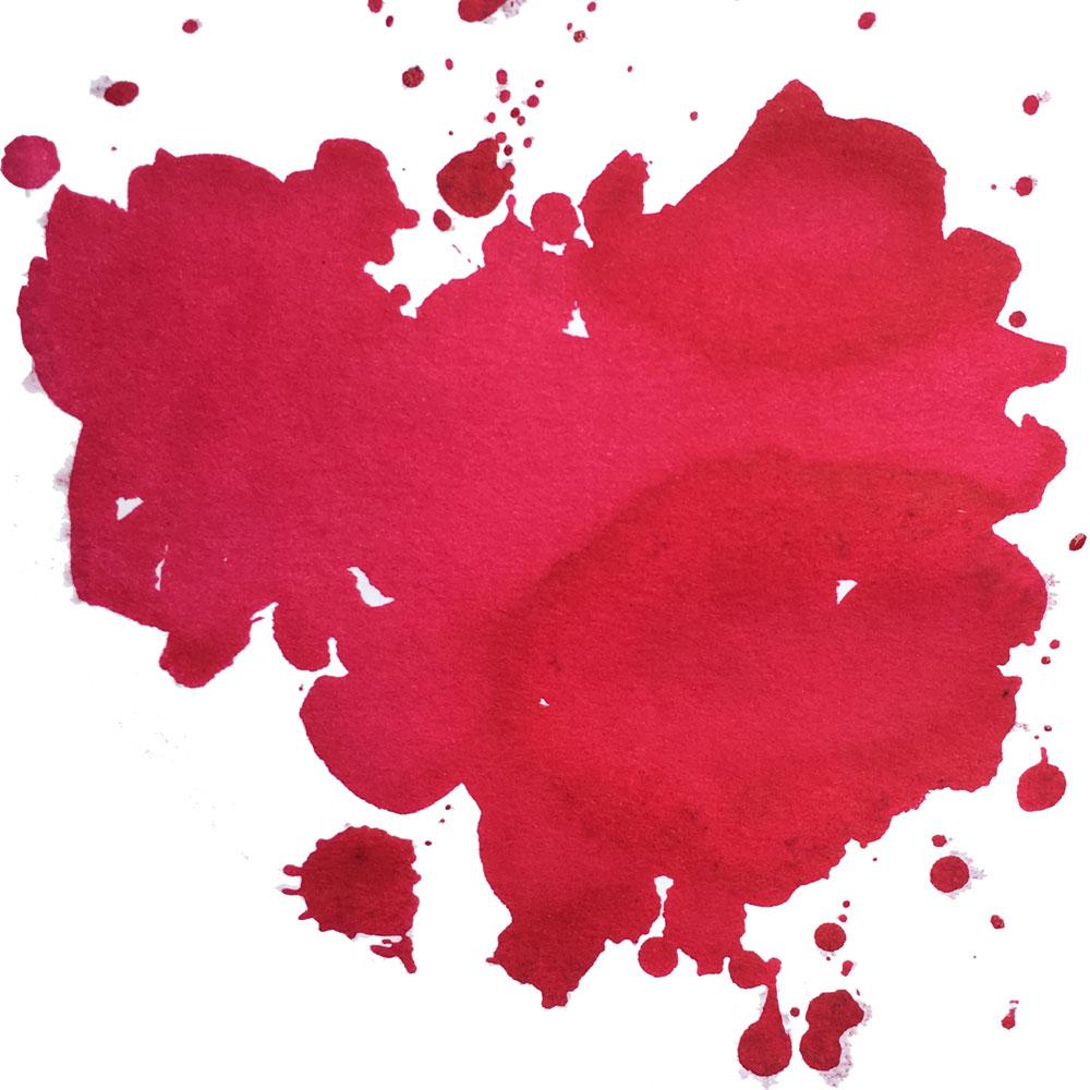 Krishna Lyrebird Series Ink Bottle (Water Red - 30ML) KILIWRED30