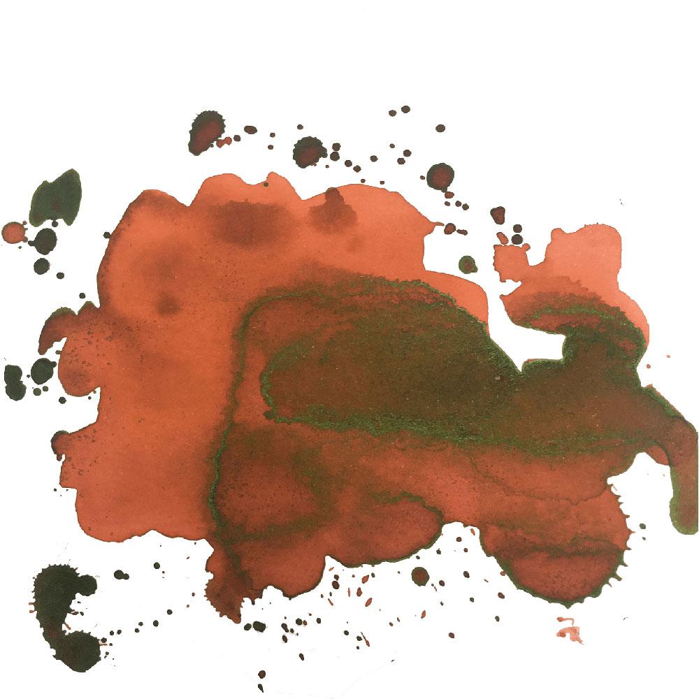 Krishna Super Rich Series Ink Bottle (Brown Pink - 20ML) KISRBRP20