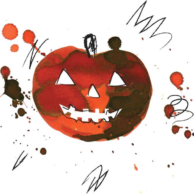 Krishna Super Rich Series Ink Bottle (Halloween Orange - 20ML) KISRHAO20