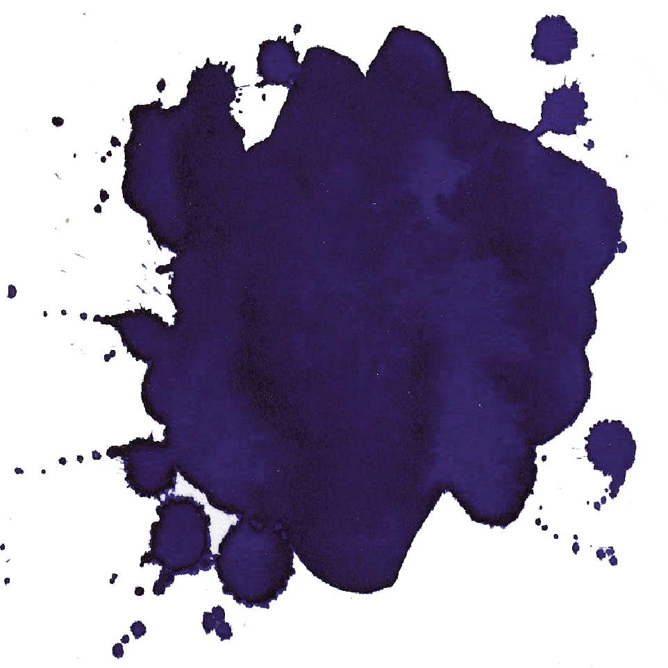 Krishna Super Rich Series Ink Bottle (Over Cast Deep Purple - 20ML) KISROCDO20