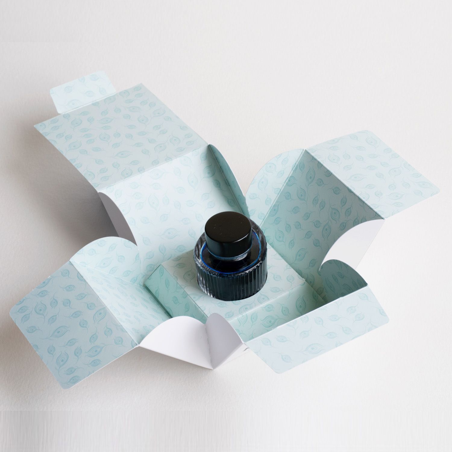Krishna Inks Urban Series Ink Bottle (Peacock Blue - 30 ML) KIURPEBL30