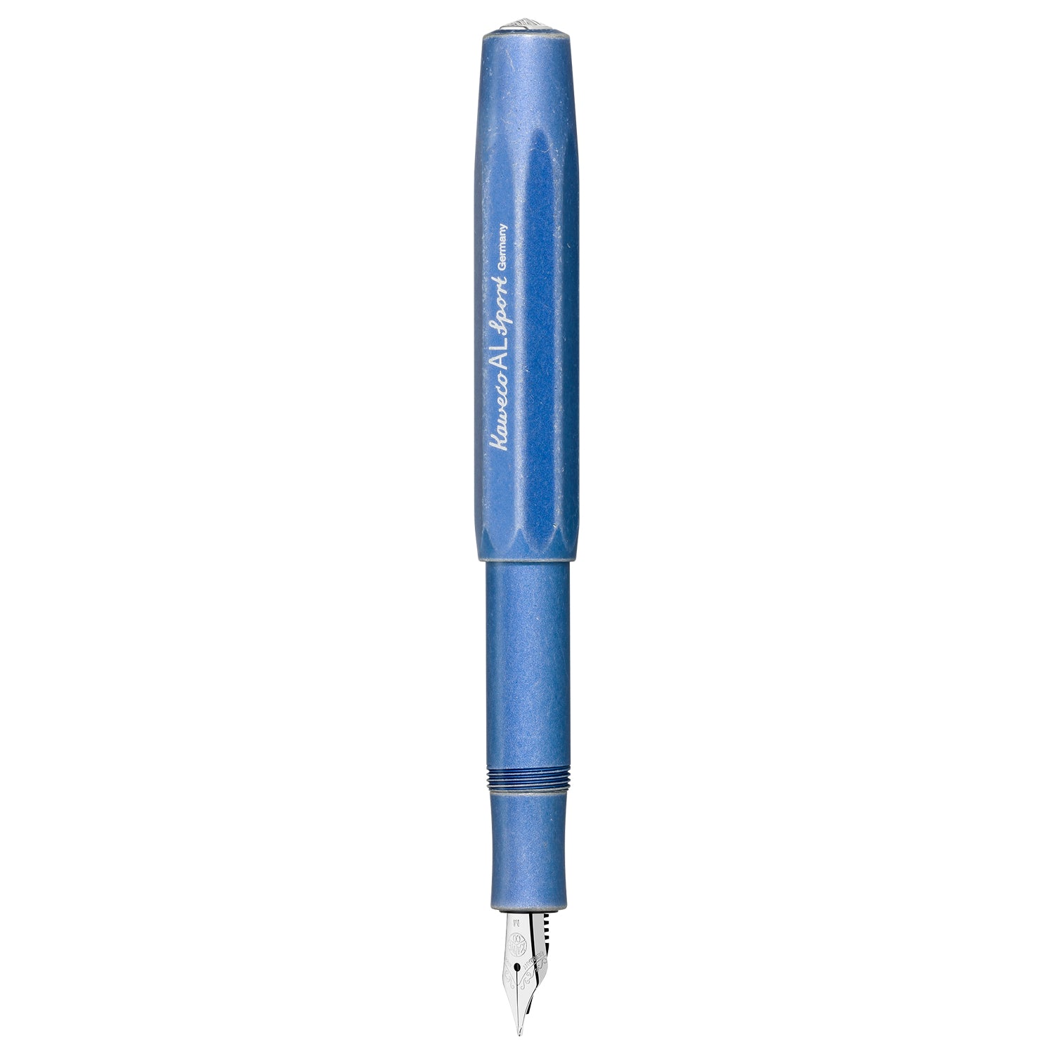 Kaweco Al Sport Stonewashed Blue CT Fountain Pen (Clip Not
