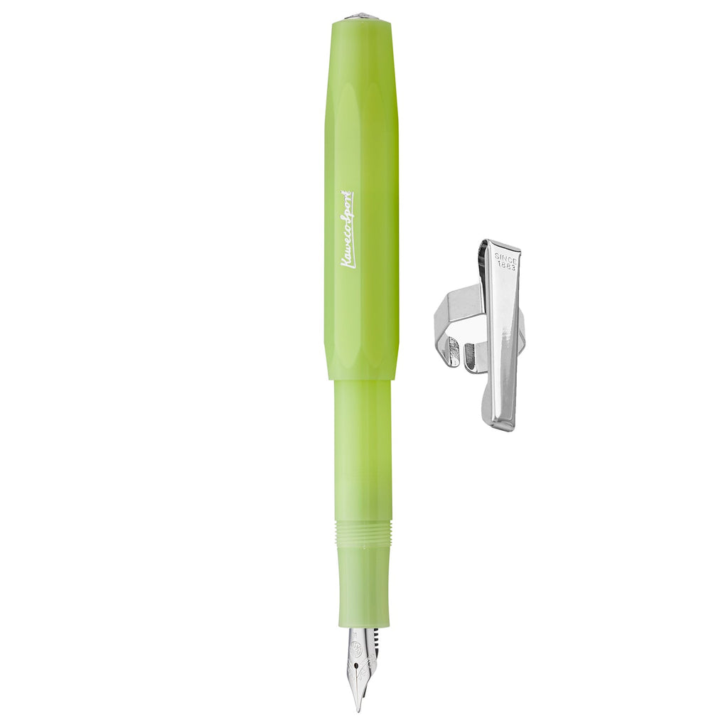 Kaweco Frosted Sport Lime Fountain Pen 
