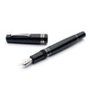 Leonardo Momento Magico Glossy Black CT Fountain Pen