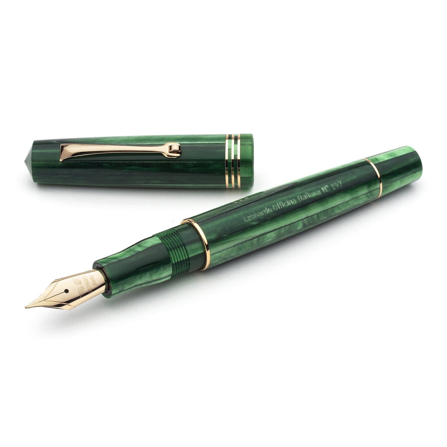 Leonardo Momento Zero Green Alga GT Fountain Pen