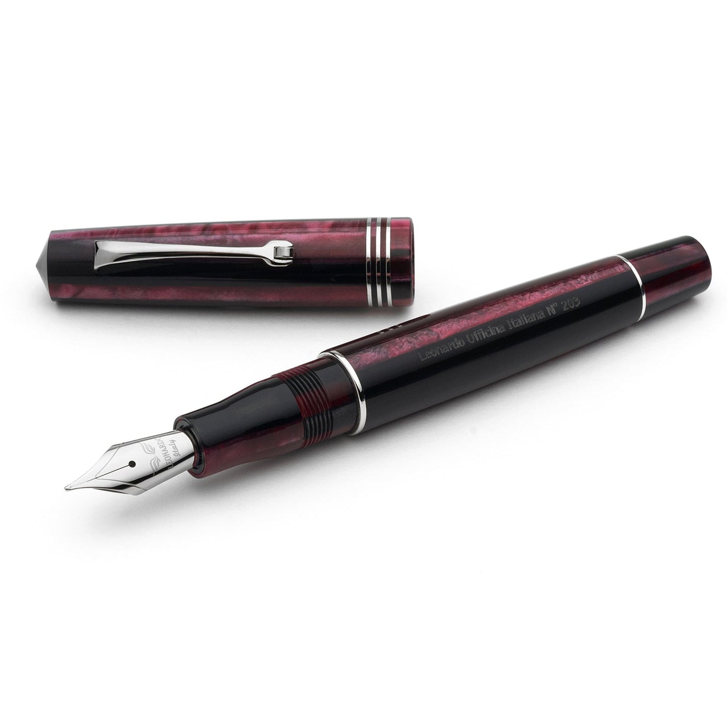 Leonardo Momento Zero Prugna CT Fountain Pen