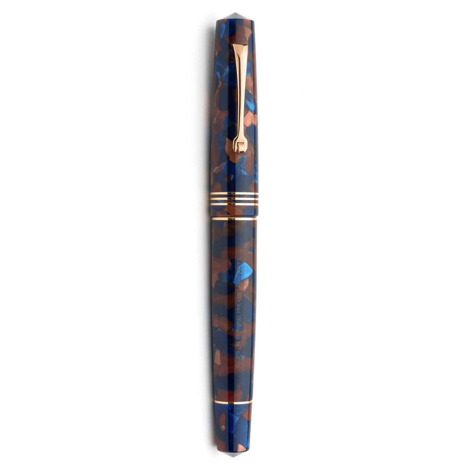 Leonardo Momento Zero Pietra Marina RGT Fountain Pen
