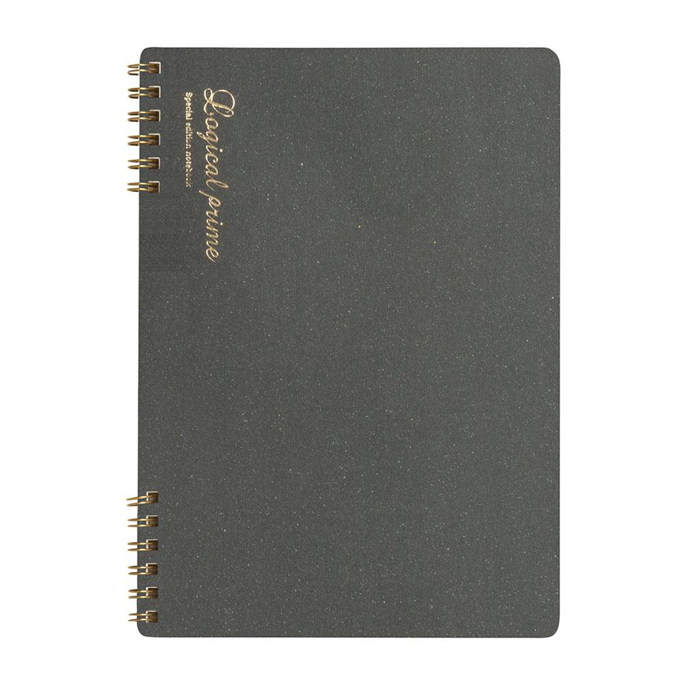 Logical Prime Wire Bound Notebook (Grid Ruled - B5) NW-B512 SB