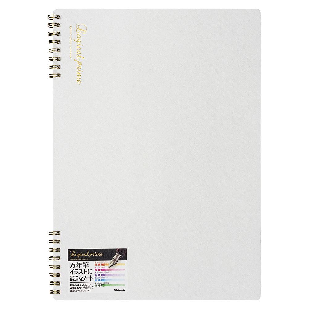 लॉजिकल प्राइम वायर बाउंड नोटबुक (प्लेन - A4) NW-A404W