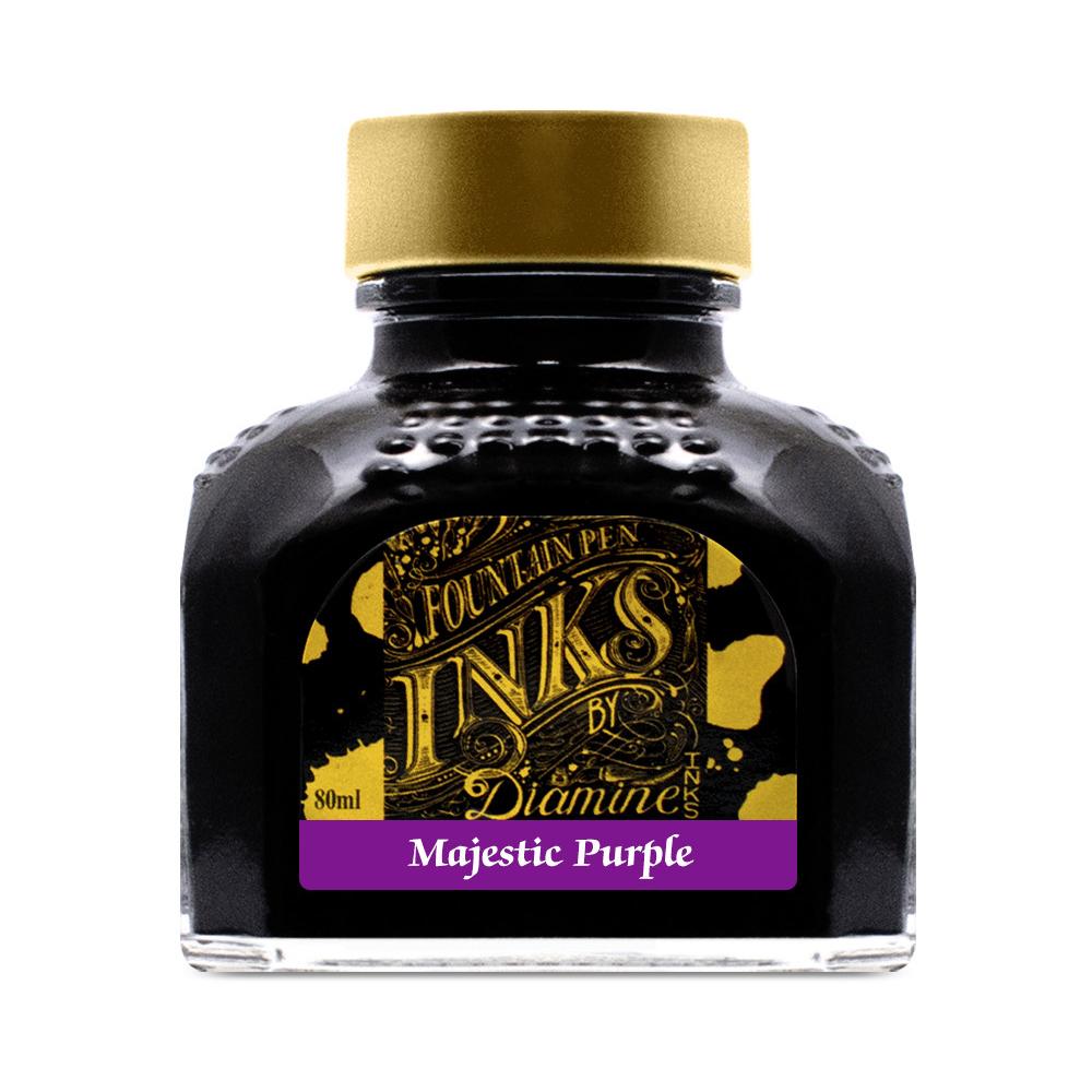 Diamine Ink Bottle (Majestic Purple - 80ML) 827750