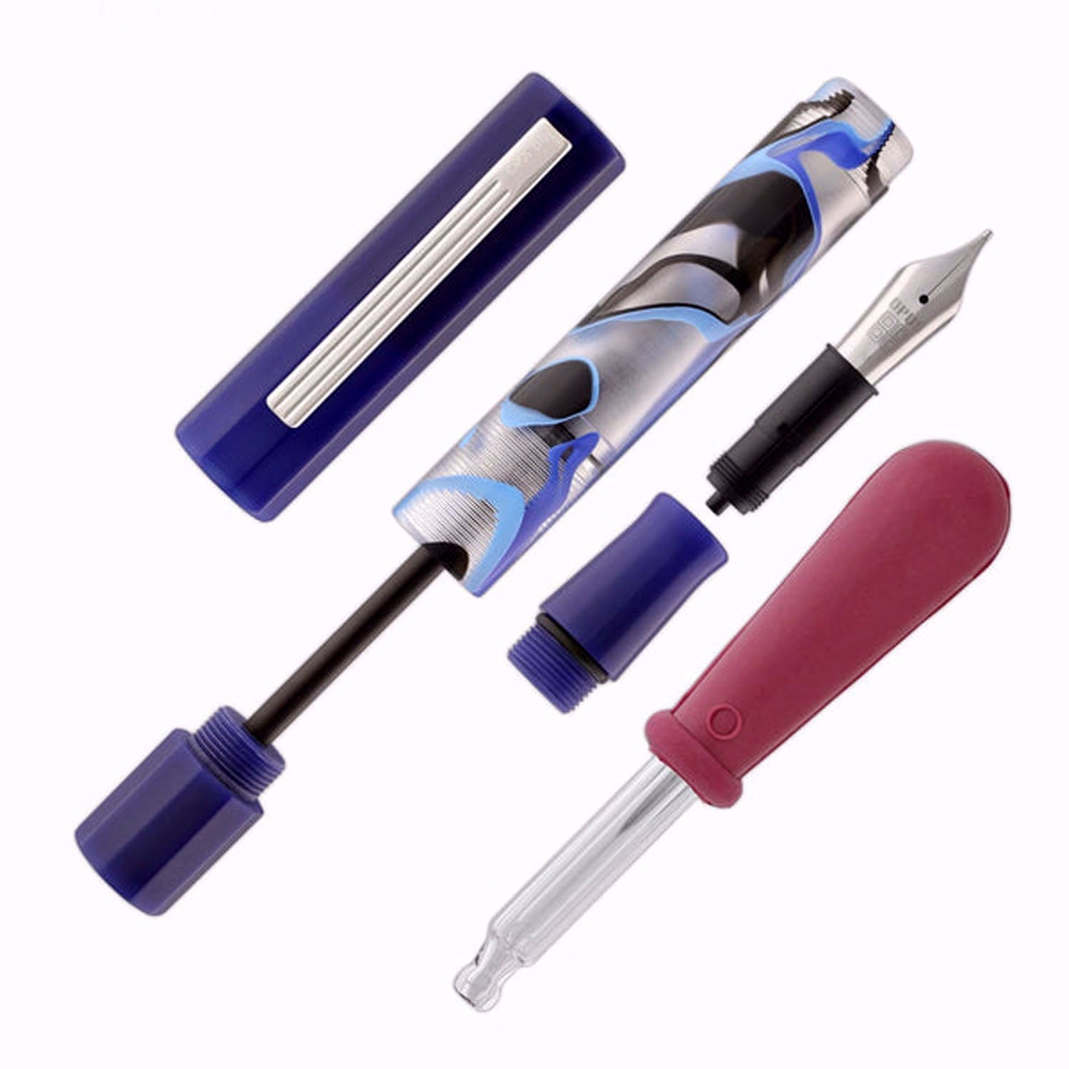 Opus 88 Flow Blue Fountain pen