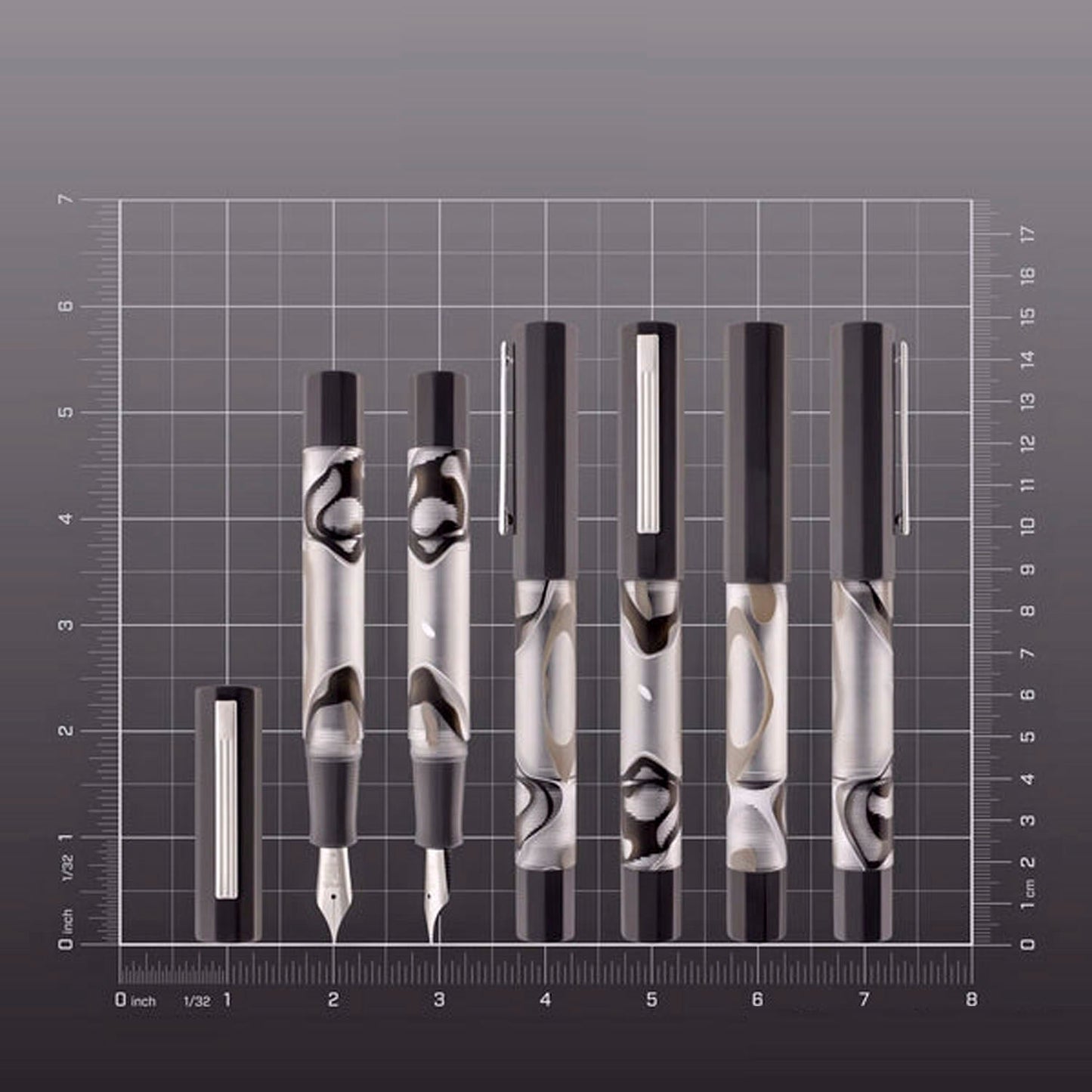 Opus 88 Flow Grey Fountain pen