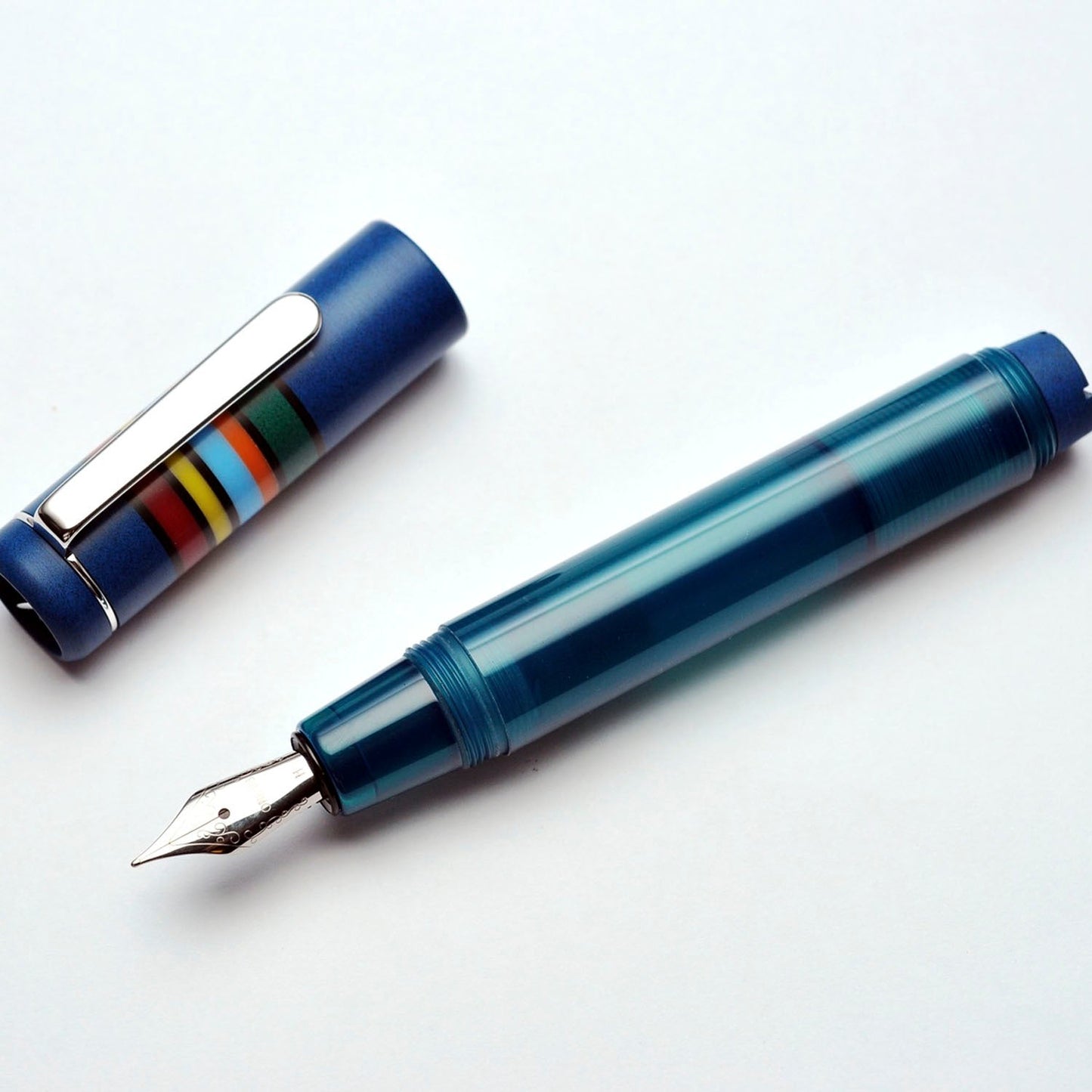 Opus 88 Fantasia Blue Fountain pen