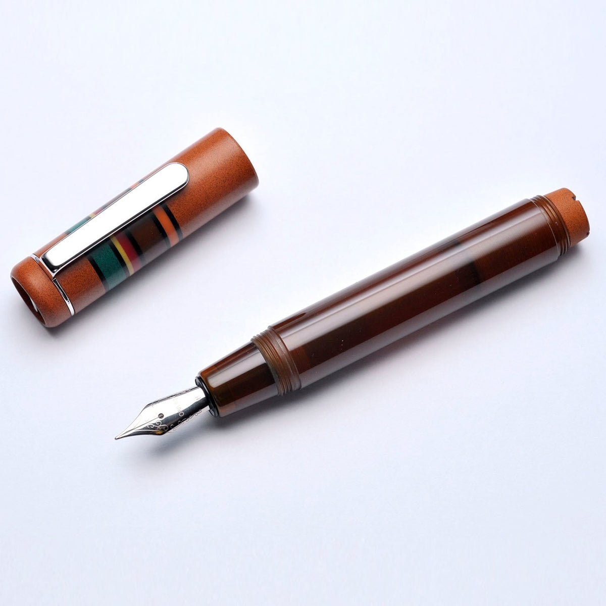 Opus 88 Fantasia Brick Red Fountain pen