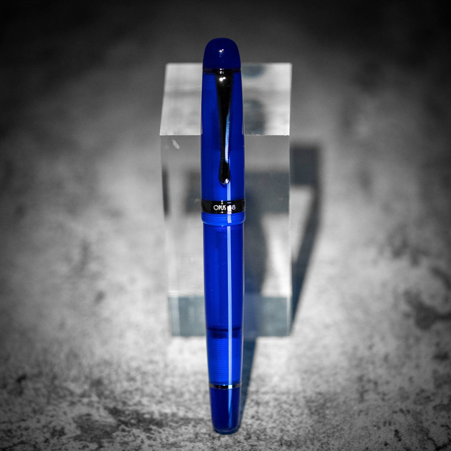 Opus 88 Jazz Transparent Blue Fountain pen