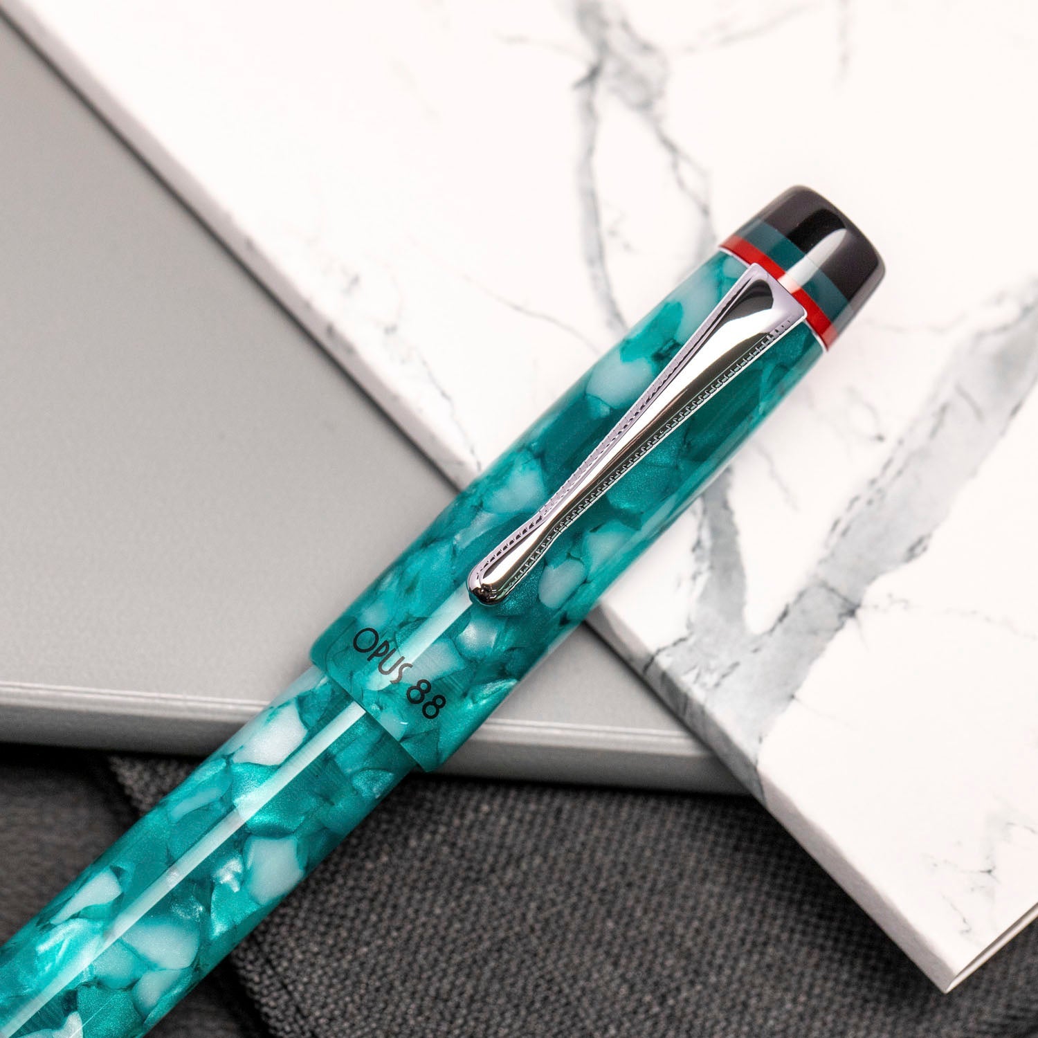 Opus 88 Minty Light Blue Fountain pen