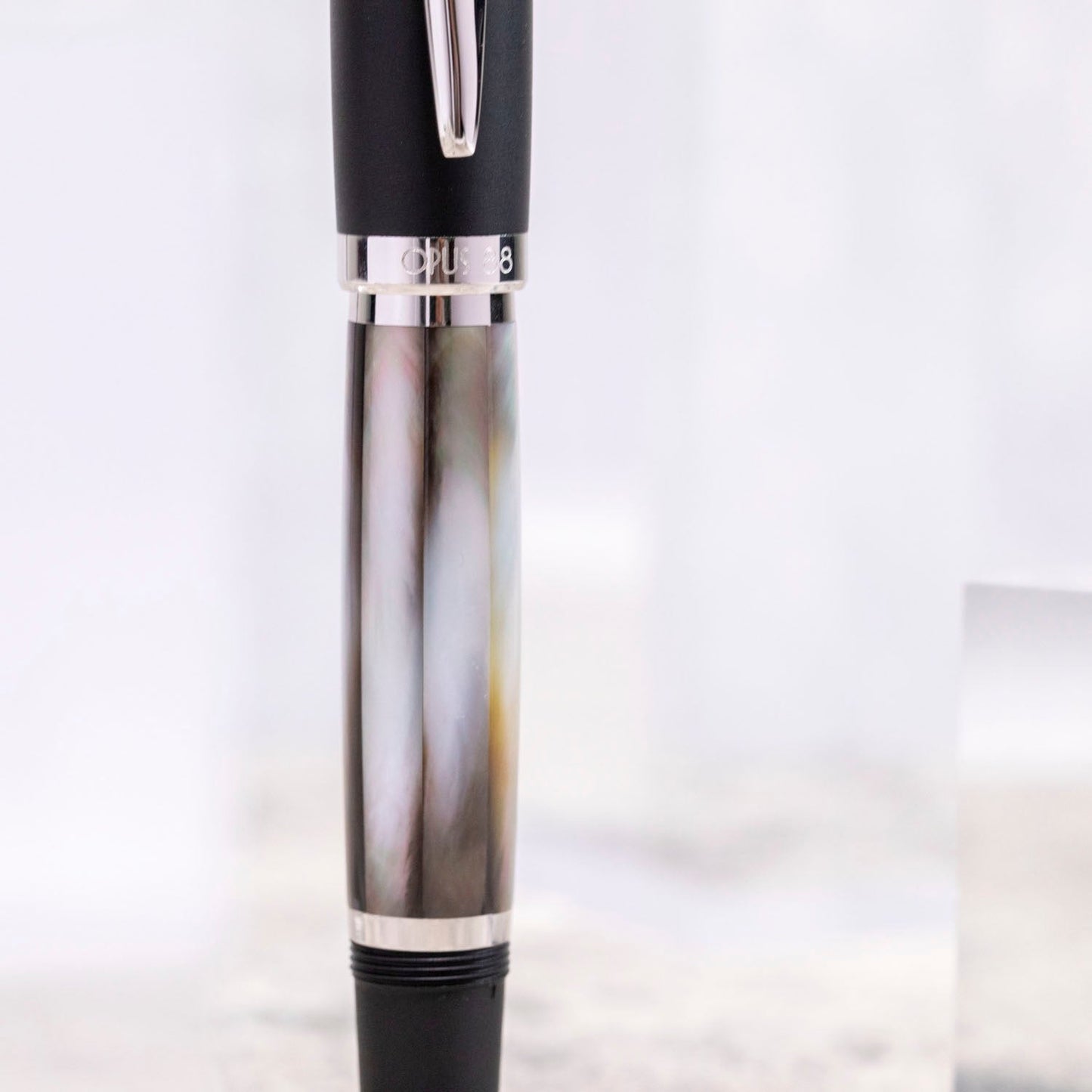 Opus 88 Shell Black Mother of Pearl Fountain pen