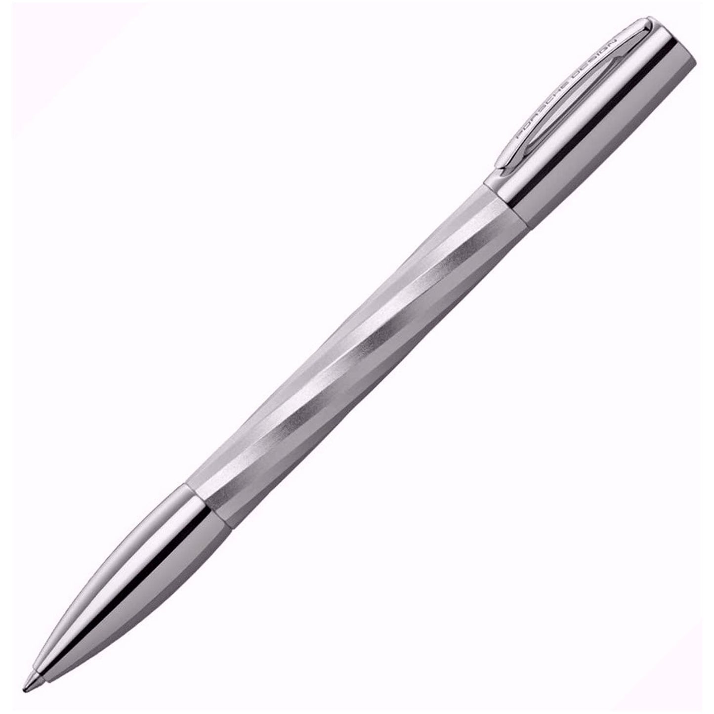 Porsche Design Shake Pen Twist Silver Ballpoint Pen 910497
