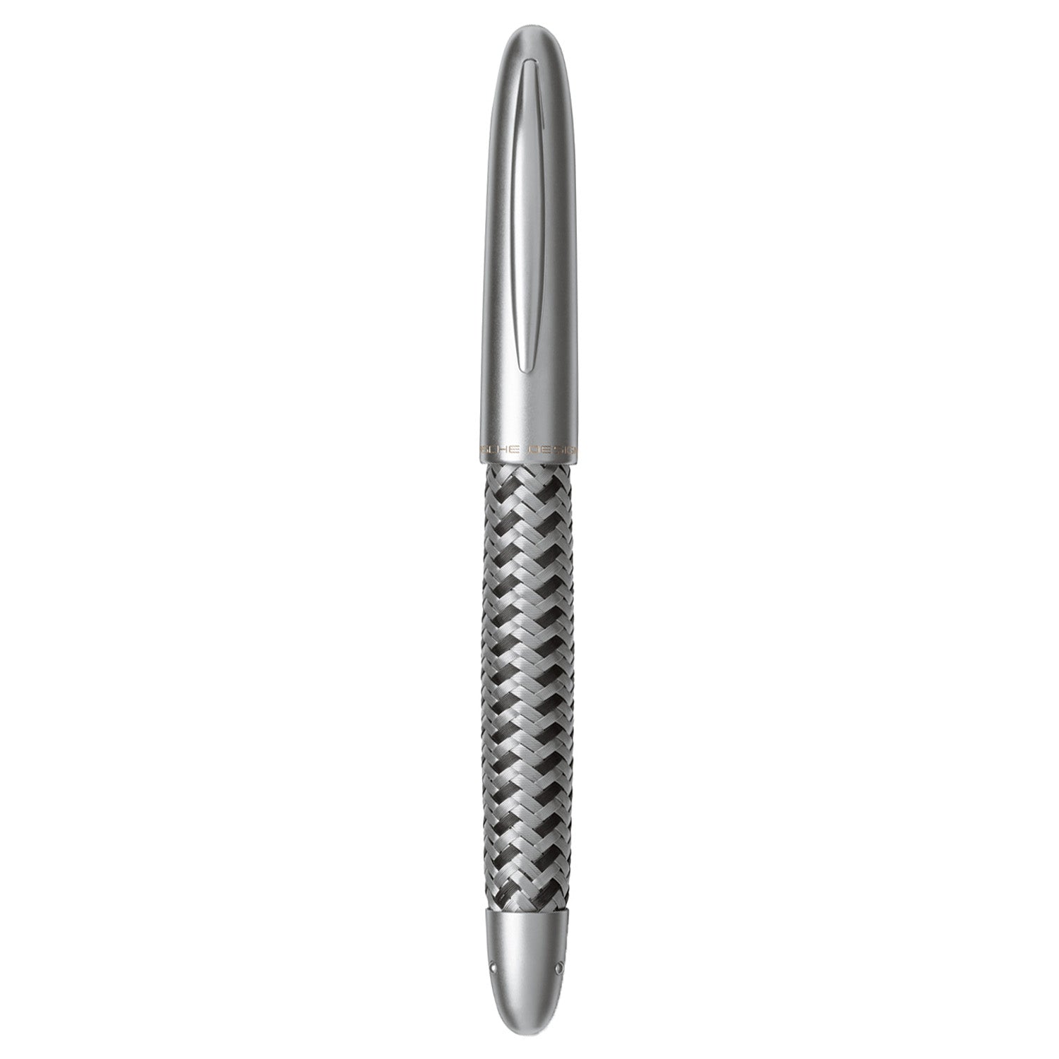 Porsche Design TecFlex Steel/Black Fountain Pen
