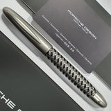 Porsche Design TecFlex Steel/Black Fountain Pen