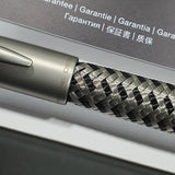 Porsche Design TecFlex Steel/Black Fountain Pen