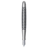 Porsche Design TecFlex Steel/Black Fountain Pen