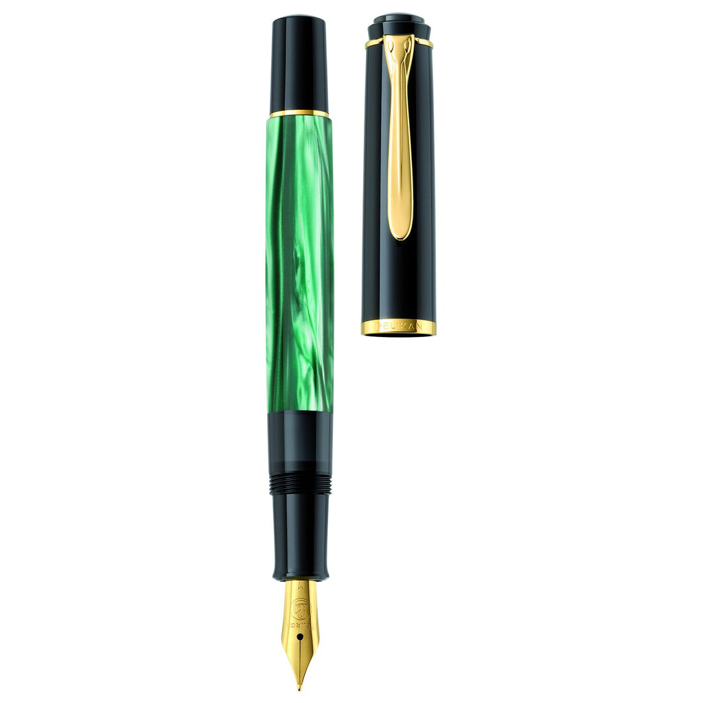 Pelikan Classic M200 Green Marbled Fountain Pen | Germany