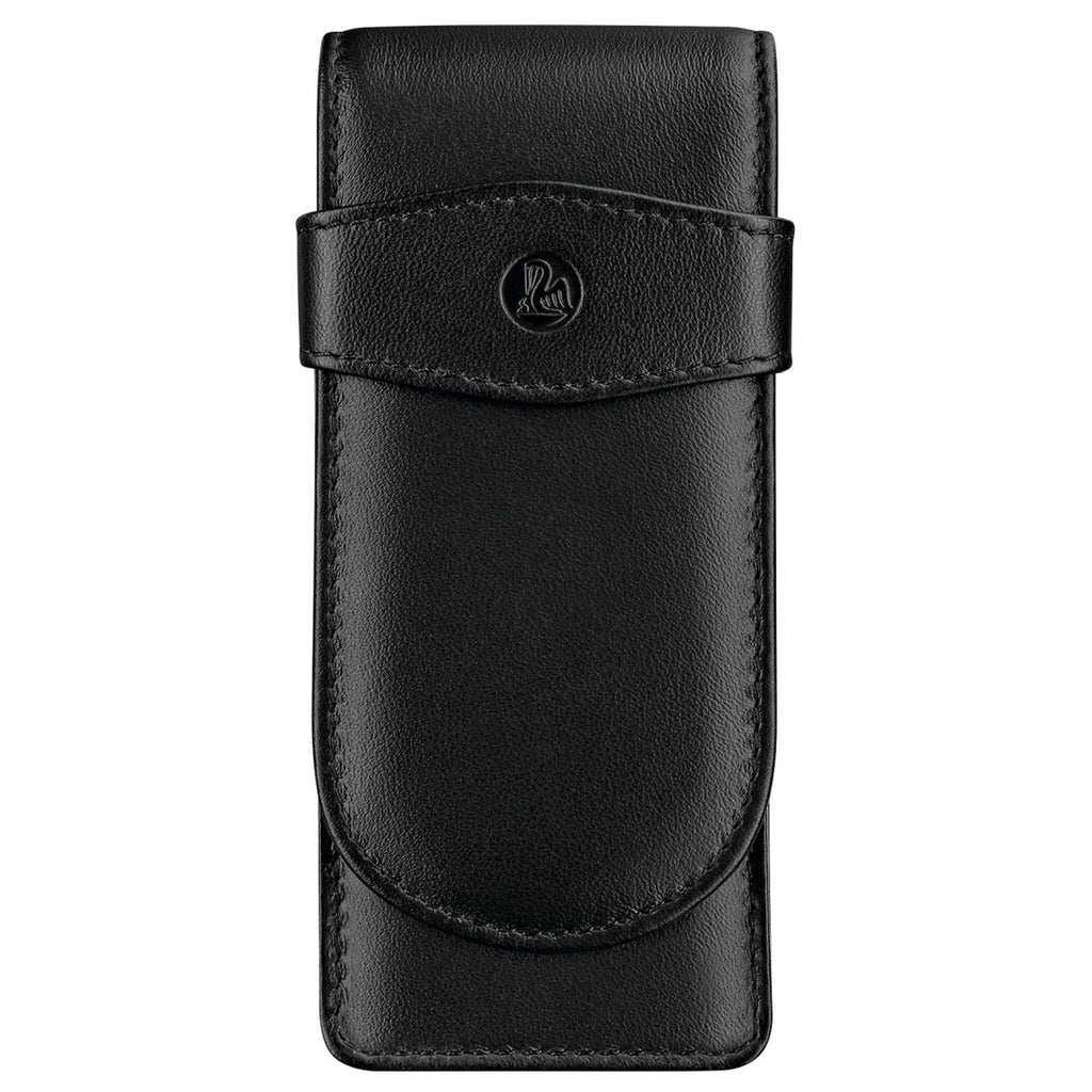 Pelikan Leather Three Pen Case (Black) 923433
