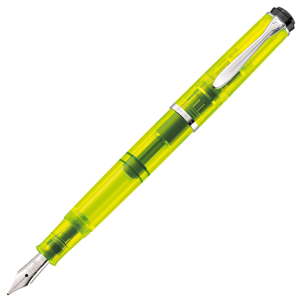 Pelikan Classic M205 Duo Neon Yellow Fountain Pen Set 819886