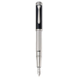 Pelikan Majesty M7005 Silver/Black Fountain Pen 