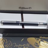 Pelikan Pura P40 Black/Silver Fountain Pen