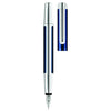 पेलिकन पुरा P40 नीला/सिल्वर फाउंटेन पेन