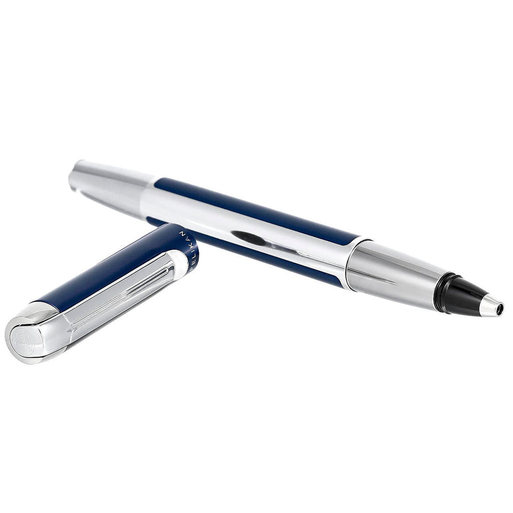 Pelikan Pura R40 Blue/Silver Roller Ball Pen 955013