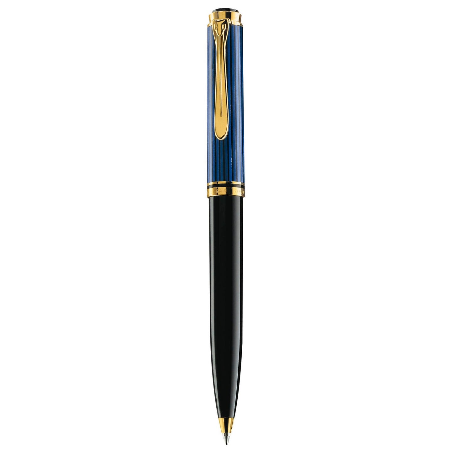 Pelikan Souveran K600 Black/Blue Ballpoint Pen 988378