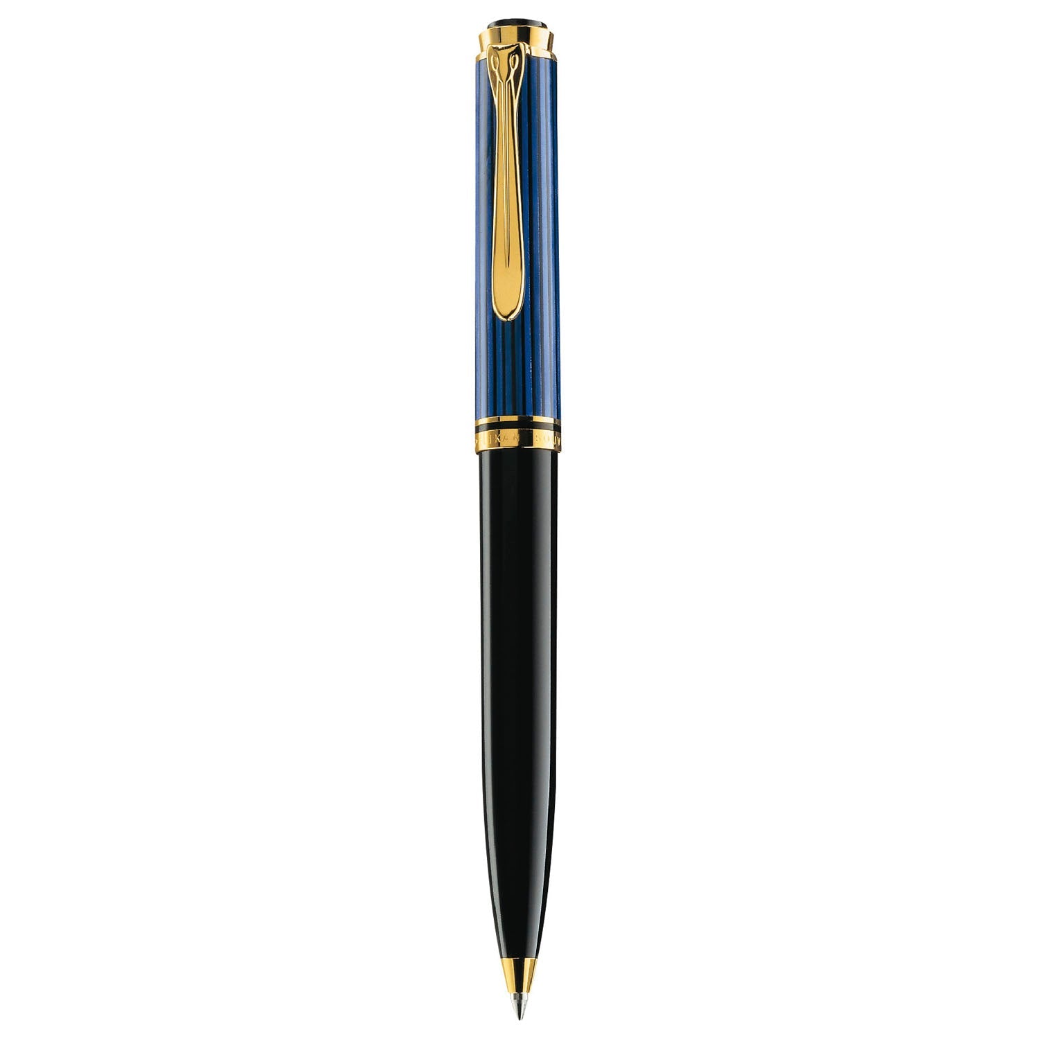 Pelikan Souveran K600 Black/Blue Ballpoint Pen 988378