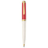 Pelikan Souveran K600 Red/White Ballpoint Pen 823135 (Special Edition)