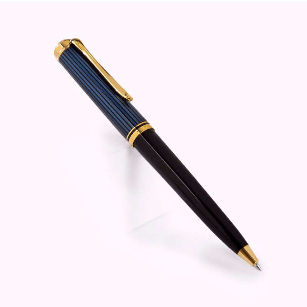 Pelikan Souveran K800 Black/Blue Ballpoint Pen 987842